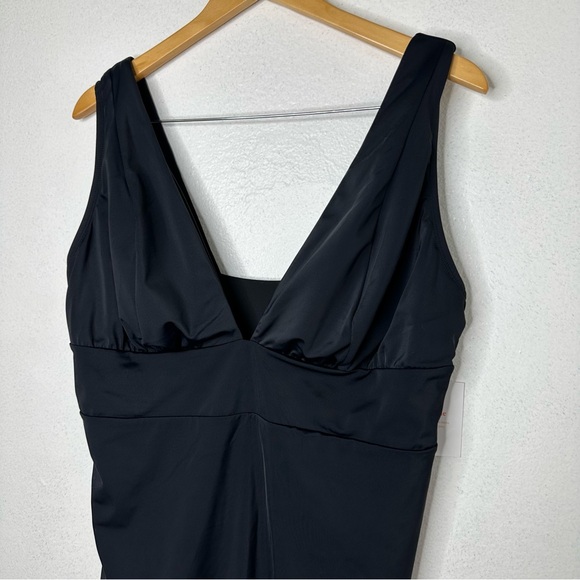 ANDIE Mykonos One Piece Black Swimsuit 3XLT NWT Long Torso - Picture 3 of 11
